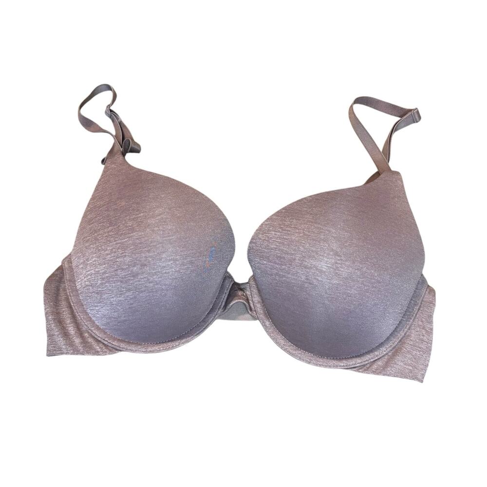 Victorias Secret padded perfect coverage lined bra size 34 c